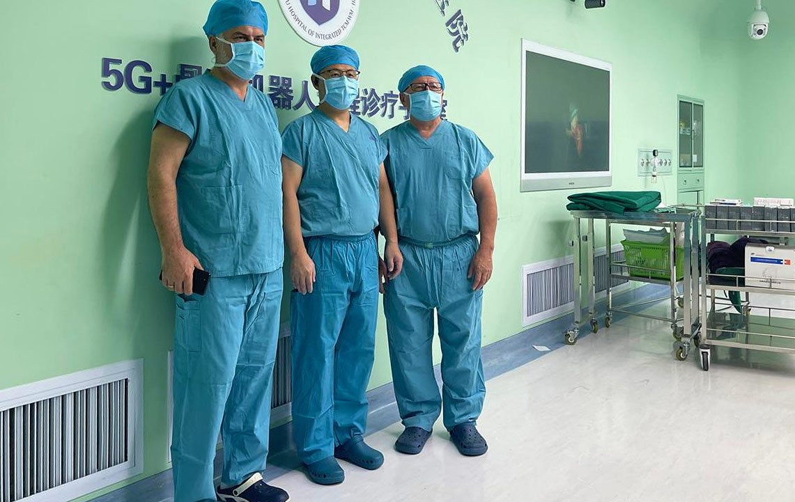 Visit to China to exchange experiences